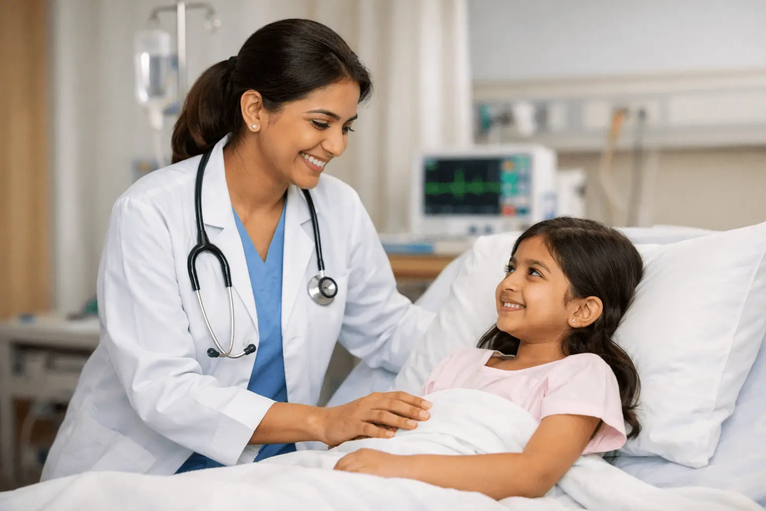 Pediatric emergency and ICU services